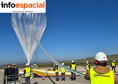 Una empresa de Burgos lanza un microsatélite desde León